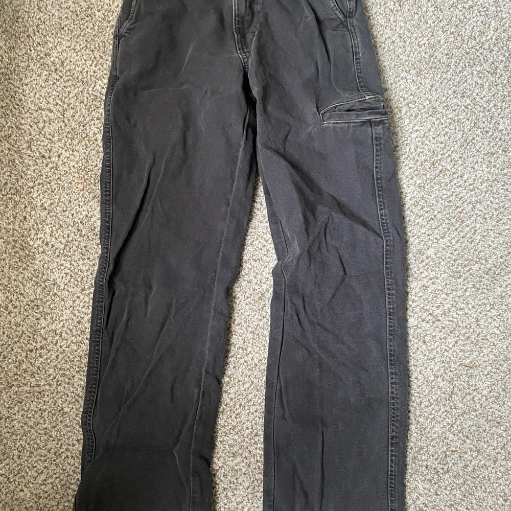 Zara men straight leg utility jeans